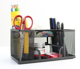 晨光ABT98403 极简金属网状笔筒，点亮桌面秩序美学